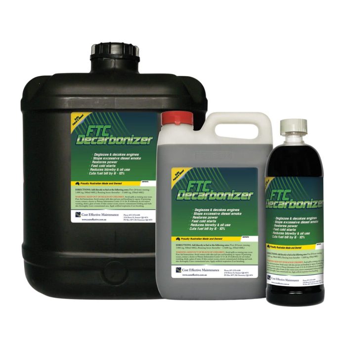 FTC Decarbonizer, cleans DPF filters, cleans turbos, deglazes engines