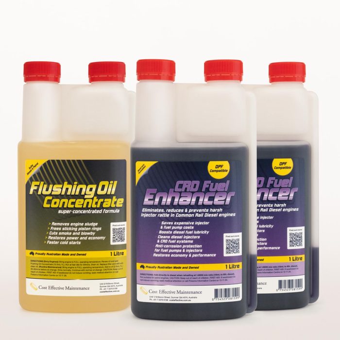 Flushing Oil Concentrate & CRD Fuel Enhancer Value Pack - Image 3