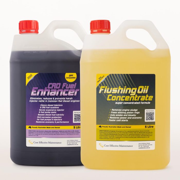 Flushing Oil Concentrate & CRD Fuel Enhancer Value Pack - Image 4