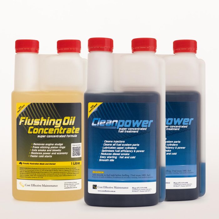 Flushing Oil Concentrate & Cleanpower Value Pack - Image 3