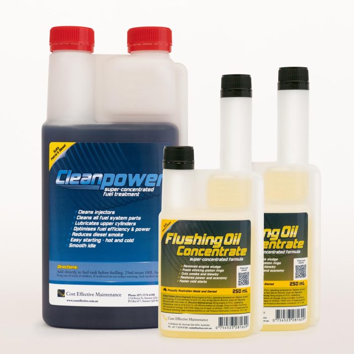 Flushing Oil Concentrate & Cleanpower Value Pack - Image 5