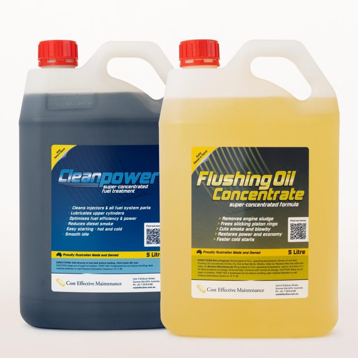 Flushing Oil Concentrate & Cleanpower Value Pack - Image 4