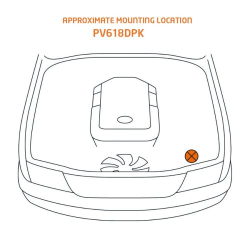 Nissan Navara Mounting Location PV618DPK