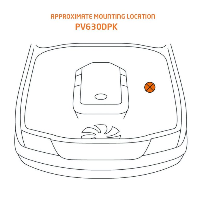 Nissan Navara Fitting Location PV630DPK