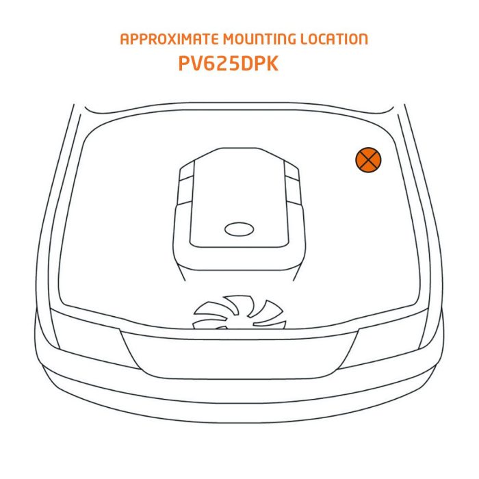 Toyota 70 Series Catch can mounting location